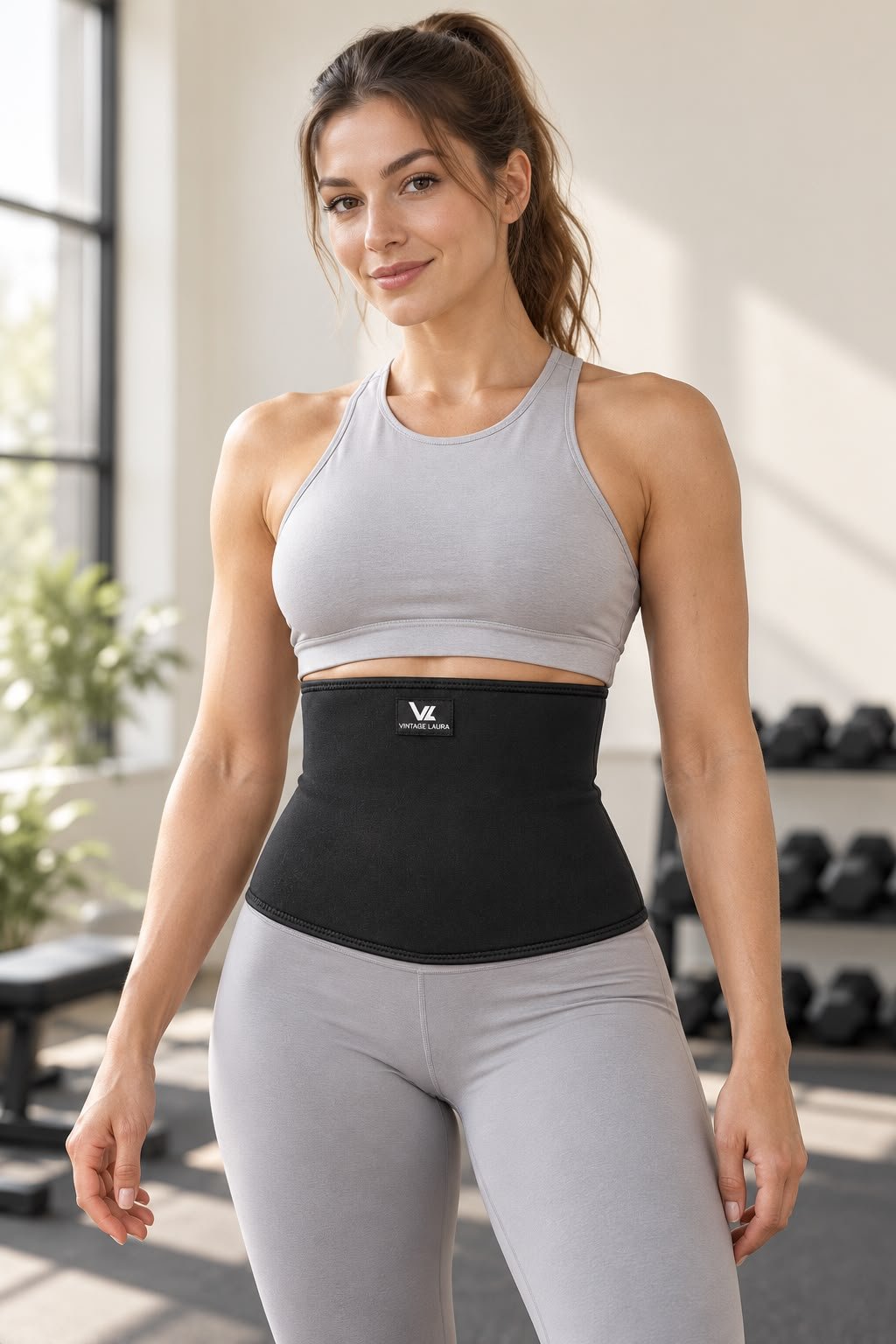 Premium Neoprene Waist Trainer & Support Belt - Image 6